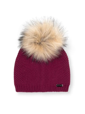 Wittchen Winter hat  (H) 24 x (B) 42 cm in Burgundy