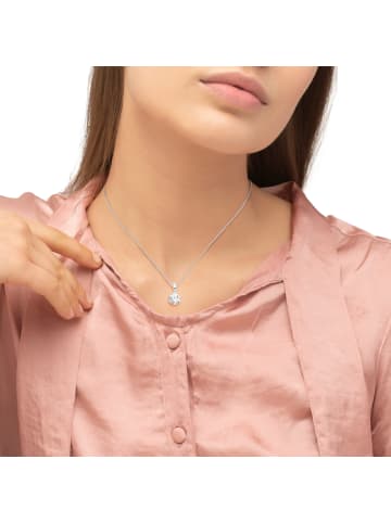 Amor Kette mit Anhänger Silber 925, rhodiniert in Silber