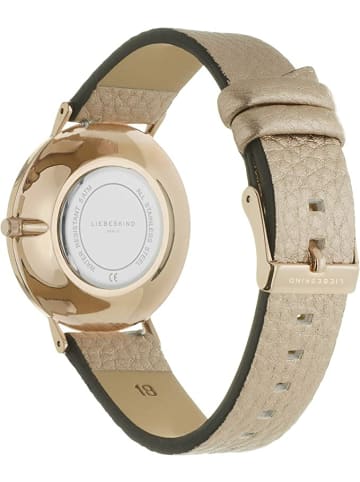 LIEBESKIND BERLIN Analoguhr für Damen in gold