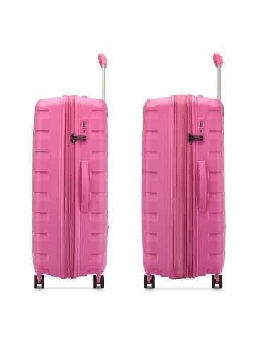 Roncato Skyline 2.0 4 Rollen Trolley 79 cm mit Dehnfalte in cyber pink