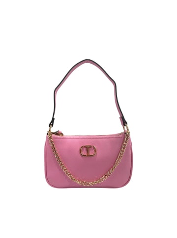 Twinset Mehrfarbig Weiß PU Damen Handtasche