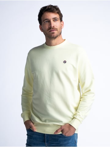 Petrol Industries Bequemer Sweater Cabana in Gelb