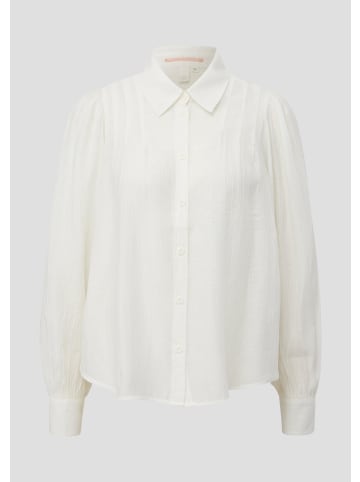 QS Bluse in 0200_creme