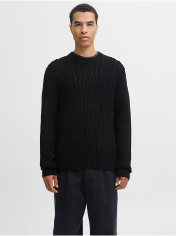 Jack & Jones Strickpullover in Black