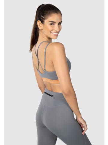 SMILODOX Sport BH Advanced Vickie in Dunkelgrau