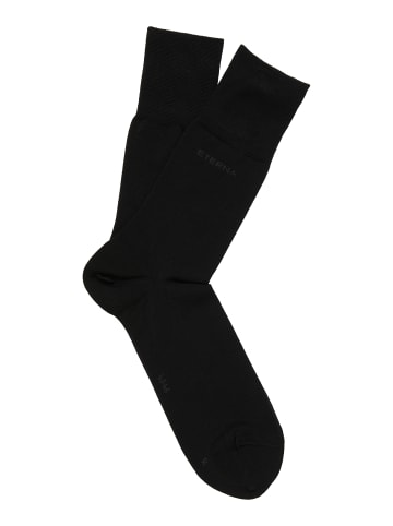 Eterna Socken in schwarz