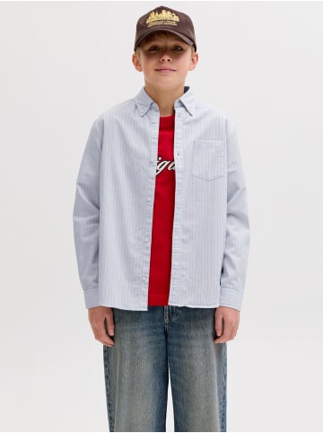 JACK & JONES Junior Oxford Hemd in Cashmere Blue