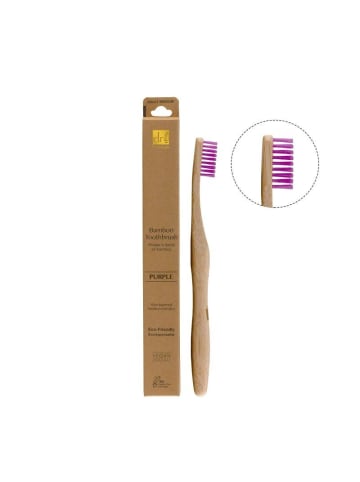 Dr. Botanicals Bambus-Zahnbürste in Violett