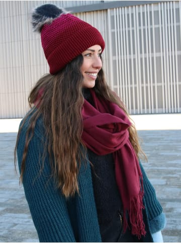 styleBREAKER Schal in Creme