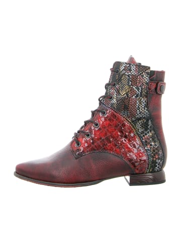 SIMEN Schnürstiefeletten in Rot