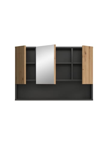 ebuy24 Spiegelschrank Mone Eiche 80 x 17 cm