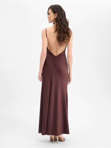 Marie Lund Abendkleid in schoko - 0001