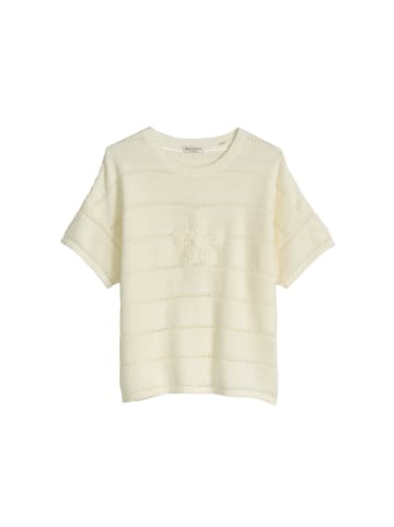 Marc O'Polo TEENS-GIRLS Kurzarm-Strickshirt in White Cotton