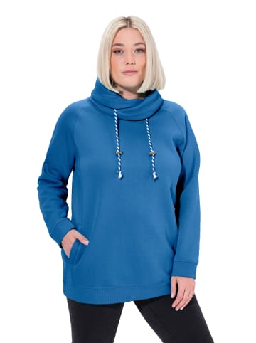 Ulla Popken Sweatshirt in kornblume