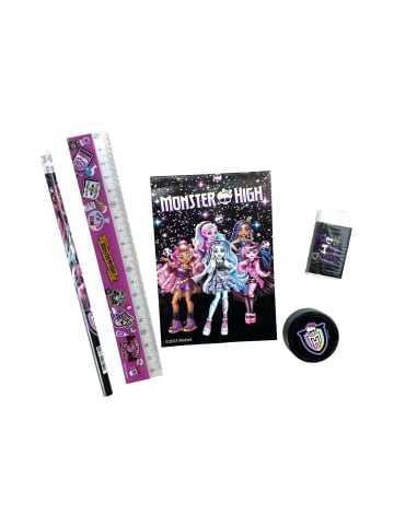 Monster High Schreibset 5-teilig Schule Mädchen Grusel-Fans