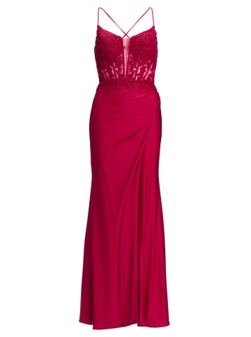 HEY KYLA Abendkleid in bordeaux - 0003