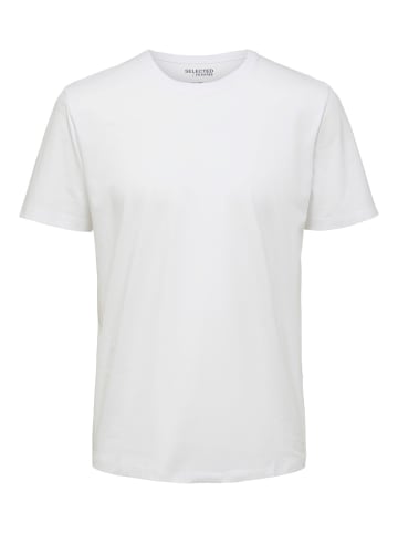 SELECTED HOMME T-Shirt 'Aspen' in weiß