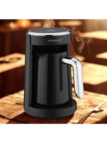 Korkmaz Korkmaz Keyif A768-10 Mokkamaschine 480 W - Schwarz in Schwarz