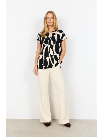 soyaconcept Bluse SC-Chanise in schwarz beige