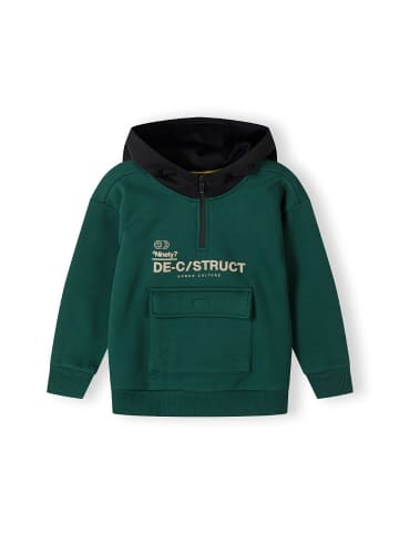 Minoti Hoodie 19fleece73 in dunkelgrün