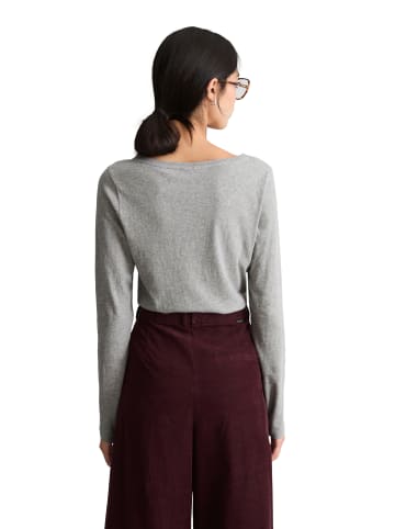 Marc O'Polo DENIM Longsleeve slim in Stone Melange