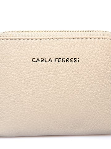 Carla Ferreri Geldbörse in Beige