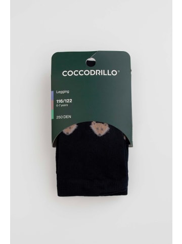 Coccodrillo Jungen-Strumpfleggings in dunkelblau