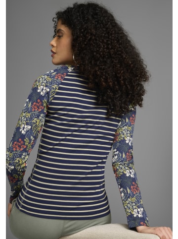 Kangaroos Langarmshirt in marine-bunt