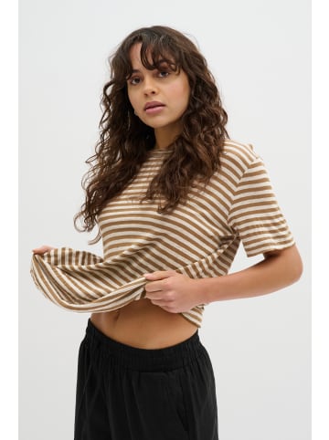 My Essential Wardrobe T-shirt LisaMW Loose fit in Dijon Striped