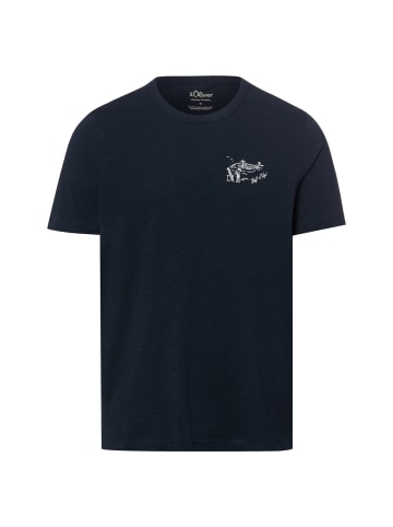 s.Oliver T-Shirt in marine
