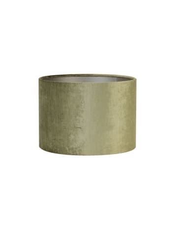 Light & Living Lampenschirm Zylinder Gemstone - Olivegrün - Ø30x21cm