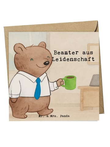 Mr. & Mrs. Panda Einladungskarte Beamter Leidenschaft Design mit... in Weiß