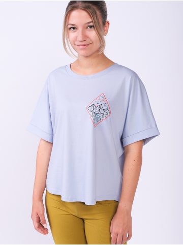 wat? Apparel T-Shirt Explore in Serene Blue