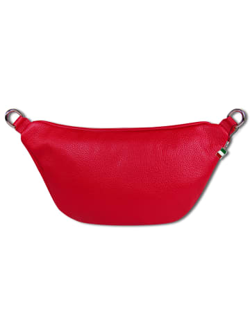 Florence Florence Gürteltasche Leder rot ca. 37cm breit