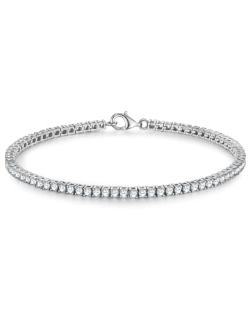 Trilani Armband aus Sterling Silber mit Zirkonia in silber