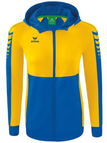 erima Trainingsjacke "Six Wings Trainingsjacke Mit Kapuze" in Blau