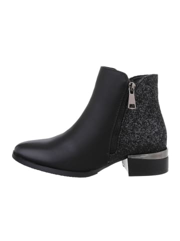 Ital-Design Stiefelette in Schwarz