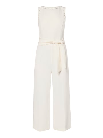 Betty Barclay Jumpsuit mit Gürtel in Rohweiß
