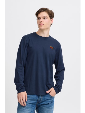 BLEND Longsleeve Tee in Blau