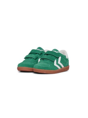 Hummel Booties Victory Suede Lebensstil Kinder in PEPPER GREEN