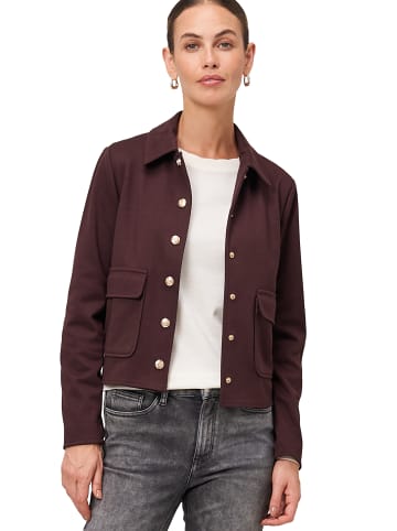 Zero  Twill-Blazer mit Klappentaschen in Palazzo
