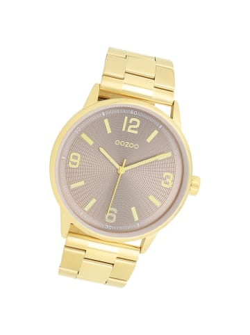 Oozoo Analog-Armbanduhr Oozoo Timepieces gold groß (ca. 45mm)