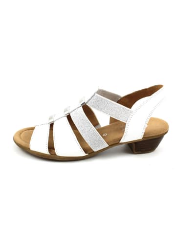 Gabor Komfort Sandalen für Damen in weiß