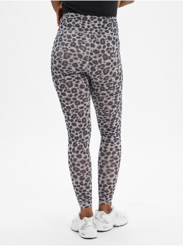 Marie Lund Leggings in hellgrau schwarz - 0002