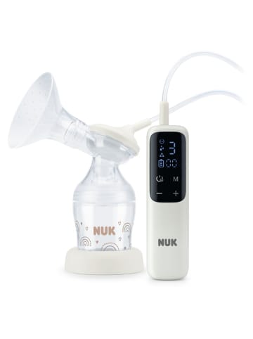 NUK Elektrische Milchpumpe Soft&Easy in weiss