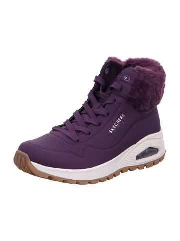 Skechers Schnürboots in Lila