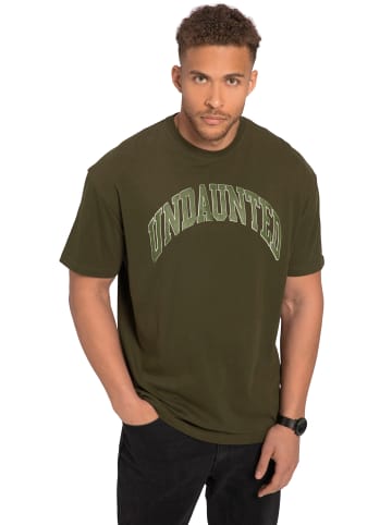 STHUGE Kurzarm T-Shirt in tannengrün