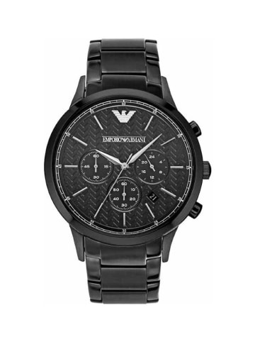 Emporio Armani Renato Uhr Chronograph schwarz AR2485
