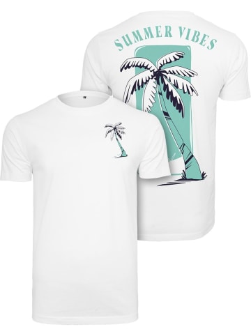 Mister Tee T-Shirt "Summer Vibes Tee" in Weiß