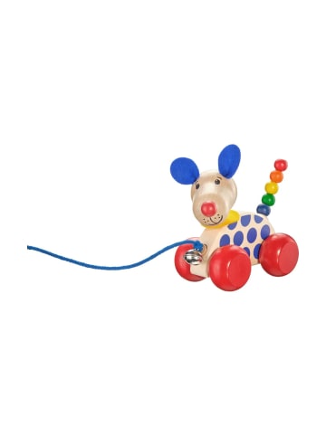 Schmidt Spiele Nachziehtier Hund Nico, wackelt freudig mit Kopf und Schweif, 12 cm, 1-3 Jahre